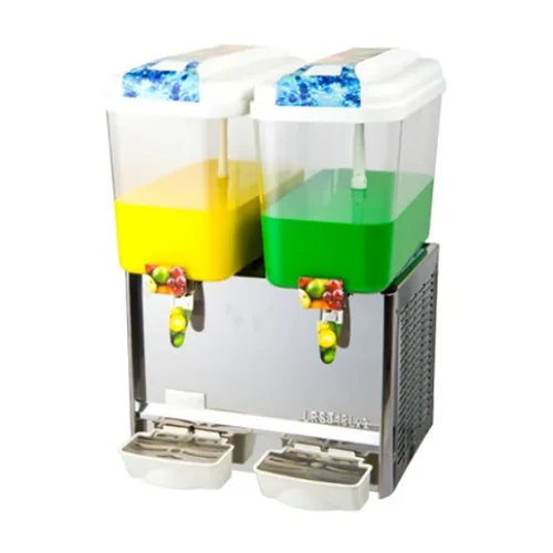 18L Double Heads Combination Type Cold Drink Dispenser With Lights