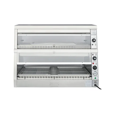 1.14m Advanced 2-Layer Countertop Display Warmer