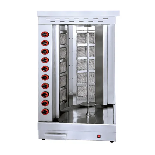 10-Burner Gas Shawarma Kebab Machine
