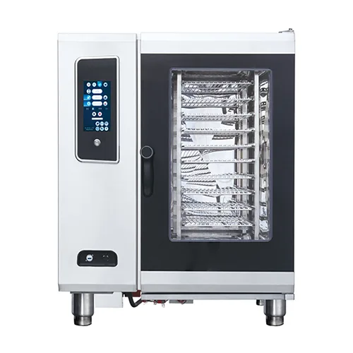 10 Tray Commercial Combi Steam Oven 10x 1/1 GN with Touch Screen & Boiler