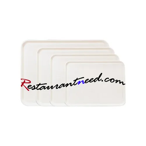 Off-white Plastic Display Tray