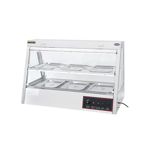 1.1m 2-Layer Countertop Display Warmer