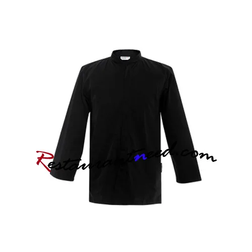 Black Restaurant Waiter Uniform