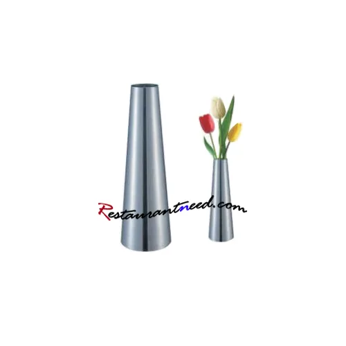 Stainless Steel Cone Shape Vase