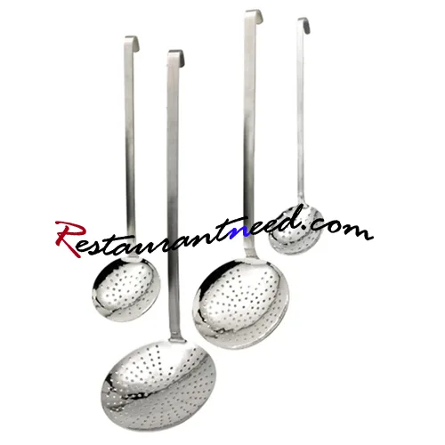 Stainless Steel Oil Colander With Hook