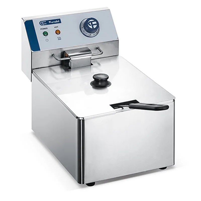 6L Electric 1-Tank Fryer for Commercial Kitchens