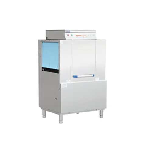 Rack Type Dishwasher With Single Tank & Spray