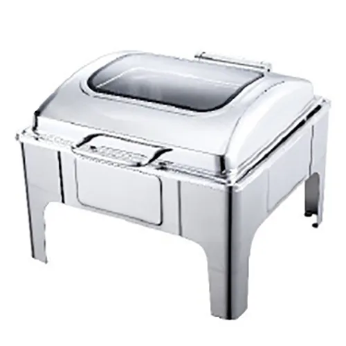 Square Roll Top Chafing Dish