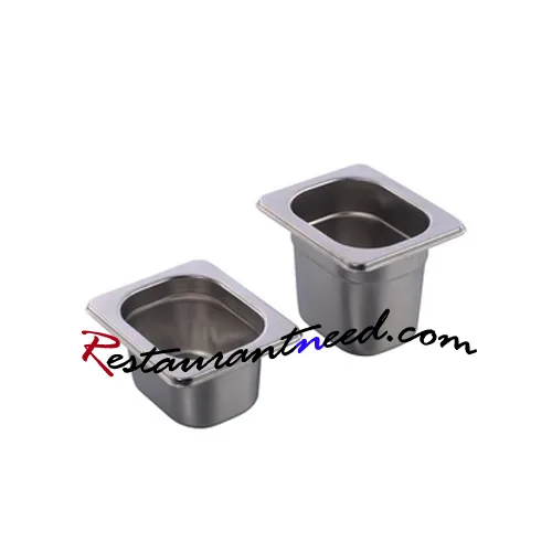 1/12 European Style Stainless Steel Gastronorm Container