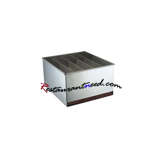 5 Compartments Stainless Steel Knife Rack