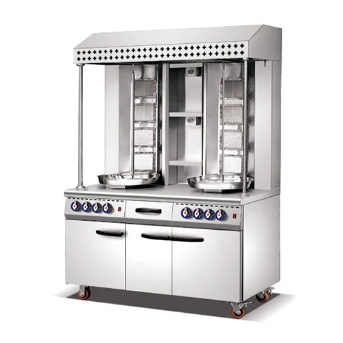 8-Burner Commercial Shawarma Machine