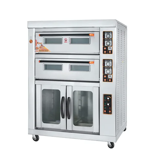 2-Layer 4-Tray Electric Deck Oven with 12-Layer Proofer