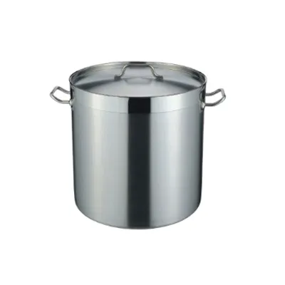 Stainless Steel Composite Bottom Stock Pot With Cover