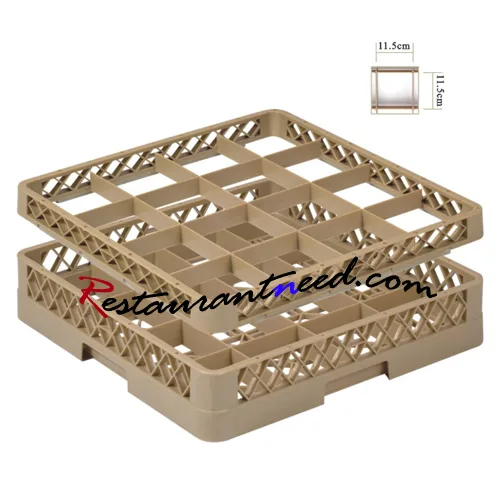 16 Compartments Glasses Dishwasher Rack