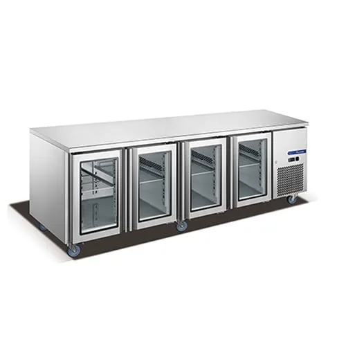 Furnotel 4 Glass Door Fancooling Undercounter Chiller
