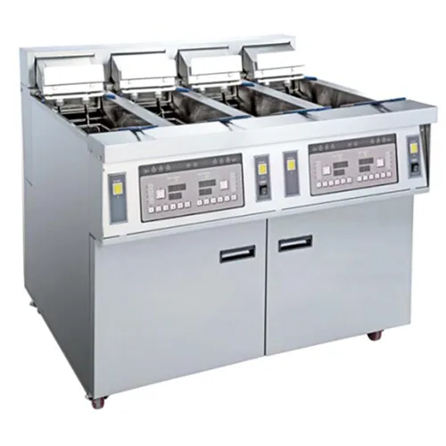 Electric 4-Tank 4-Basket Open Fryer