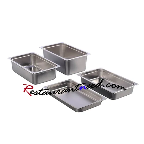 2/1 European Style Stainless Steel Gastronorm Container