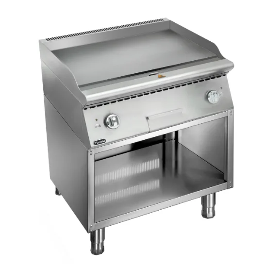 800 X Series Gas Griddle With Open Cabinet