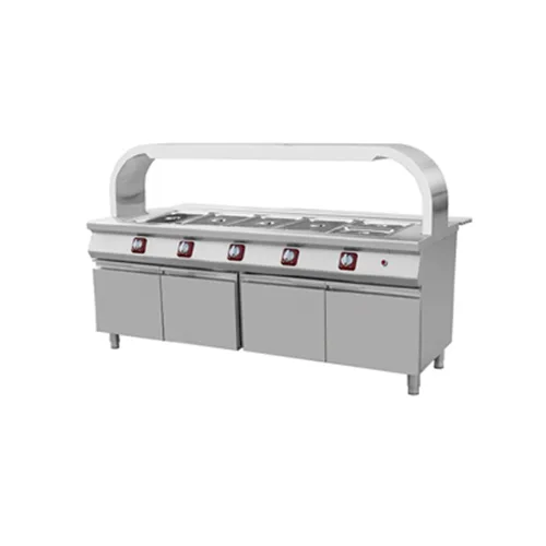 2.1m 5 Pans Individual Controller Buffet Warmer