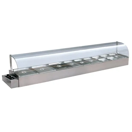 Electric 9-Pan Bain Marie for Commercial Kitchens