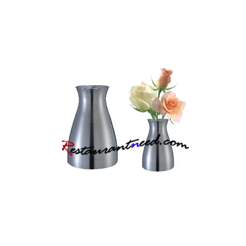 Stainless Steel Concave Body Vase