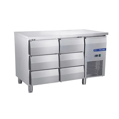 Furnotel 6-Drawer Undercounter Chiller with 260L Capacity