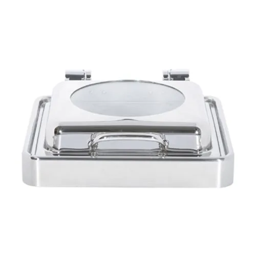 Electric Built-in Oblong Visible Chafing Dish With Single Perforated Food Pan