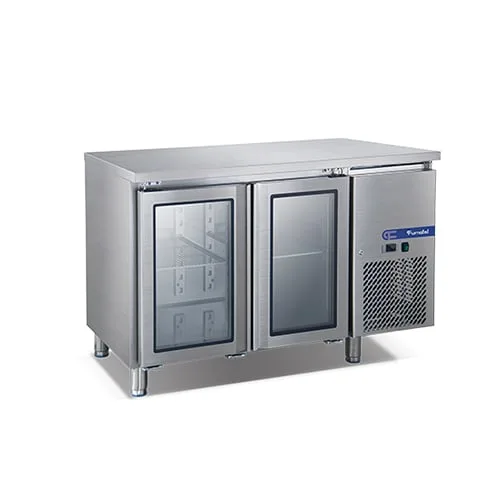 Furnotel 2 Glass Door Fancooling Undercounter Chiller