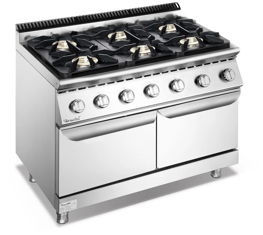 700 Series 6-Burner Gas Range With Cabinet