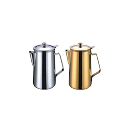 2000ml Stainless Steel Pitcher With Hinged Lid