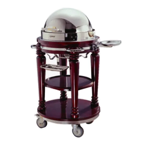Luxury Round Serving Car