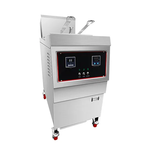 Mechanical Panel Gas Fryer without Oil Filter System