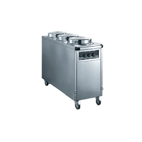 3-Holder All-steel Heated Plate Trolley