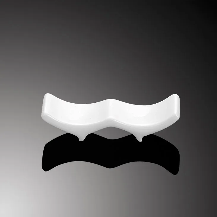 Ceramic Wave Shaped Chopstick Holder