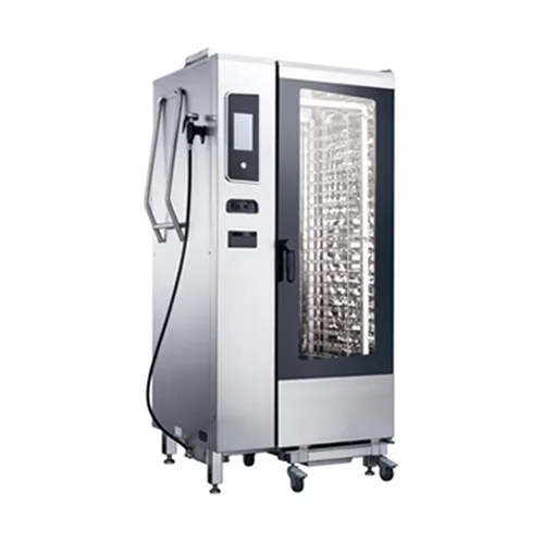 40-Tray Commercial Combi Steam Oven 40x 1/1 GN with Touch Screen & Boiler