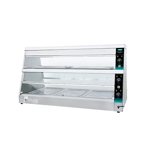 1.5m 2-Layer Countertop Display Warmer