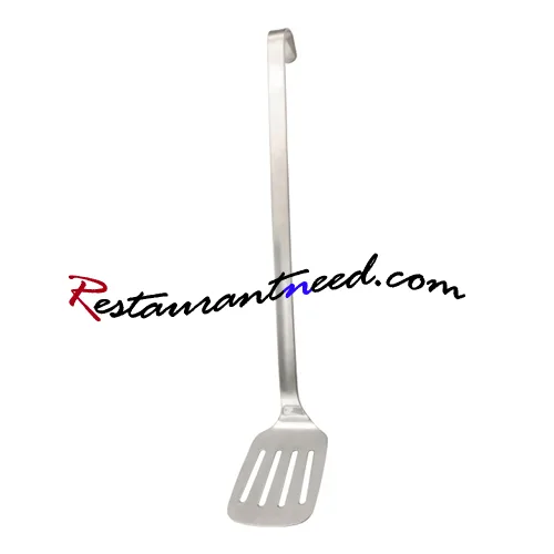 Stainless Steel Slotted Turner With Hook