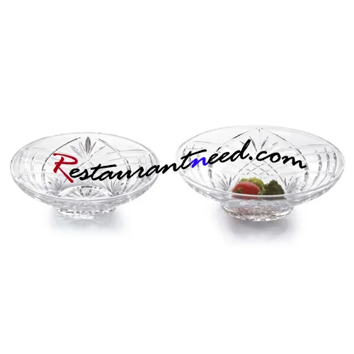 Acrylic Round Flower Pattern Food Display