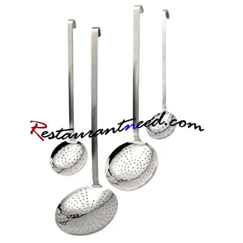Stainless Steel Oil Colander With Hook