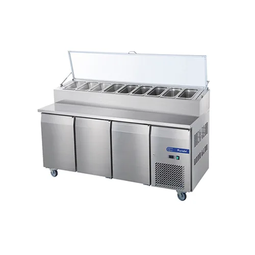 Furnotel 3 Door Salad Bar Prep Station