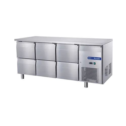 Furnotel 6-Drawer Undercounter Chiller with 400L Capacity