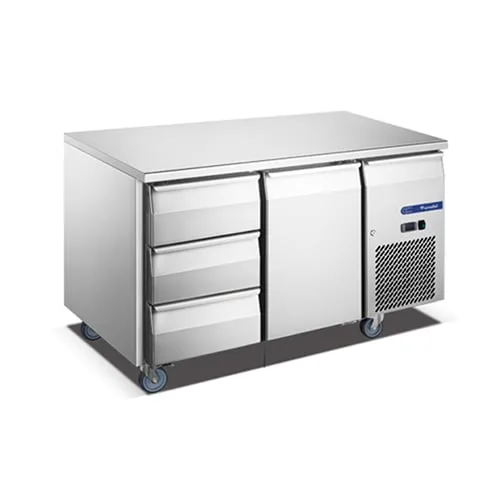 Furnotel 1-Door & 3-Drawer Undercounter Chiller, 260L