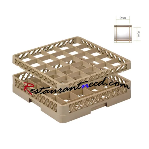 25 Compartments Glasses Dishwasher Rack