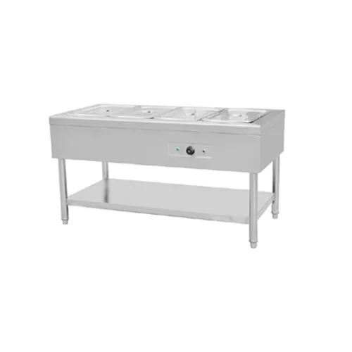 1.5m European Style Buffet Warmer With Under Shelf